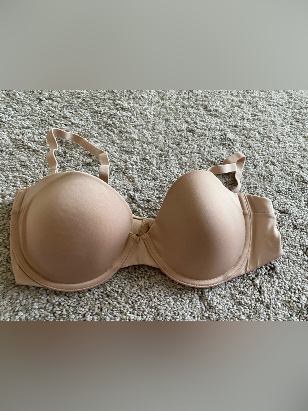 Maidenform Beige Strapless Push-Up Bra 34C